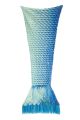 Shimmertail Mermaid Blanket - Bahama Blue (choose your size)