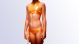 Mermaid Swimsuit Child/Teen - Shimmer Orange