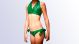 Mermaid Swimsuit Child/Teen - Sparkle Green