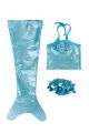 Shimmertail Mermaid Doll Outfit Set - Calypso Blue