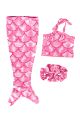 Shimmertail Mermaid Doll Outfit Set - Poppy Pink