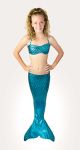 Sale! Hand-Made Mermaid Swimsuit Tail and Top - Jade Ocean Scale (choose your size)